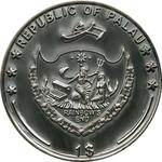 One Dollar - Poker Hole Cards - Cowboys: Photo Coin, Palau, One Dollar - Poker Hole Cards - Cowboys / thumbnail