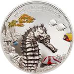 Silver Two Ounces 2017 Sea Horse: Photo Coin, Palau, Silver Two Ounces 2017 Sea Horse / thumbnail