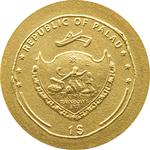 Gold Half Gram 2010 Tiberius: Photo Coin, Palau, Gold Half Gram 2010 Tiberius / thumbnail
