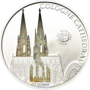 Palau / Five Dollars Silver 2013 Cologne Cathedral - reverse photo