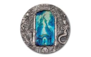 Palau / Silver Three Ounces 2024 Mermaids - reverse photo