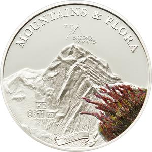 Palau / Five Dollars Silver 2011 K2 - reverse photo