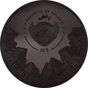 Palau / Silver Kilo 2023 Hunters by Night - Python - obverse photo