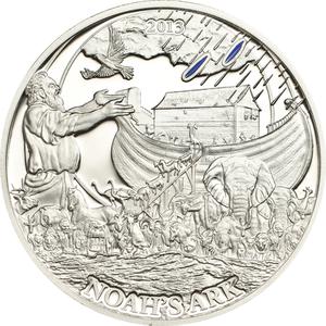 Palau / Silver Half Ounce 2013 Arc of Noah - reverse photo