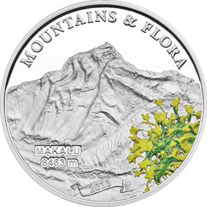 Palau / Five Dollars Silver 2013 Makalu - reverse photo