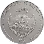 Silver Two Ounces 2015 Mythical Creatures - Medusa: Photo Coin, Palau, Silver Two Ounces 2015 Mythical Creatures - Medusa / thumbnail
