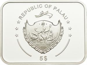 Palau / Five Dollars Silver 2011 Carmen - obverse photo
