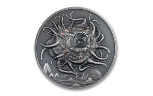 Palau / Silver Three Ounces 2023 Cthulhu Mythos - Azathoth - reverse photo