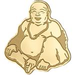 One Dollar Gold Special Shape - Golden Laughing Buddha: Photo Coin, Palau, One Dollar Gold Special Shape - Golden Laughing Buddha / thumbnail
