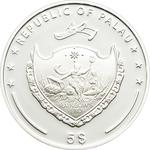 Five Dollars Silver 2012 Brandenburg Gate: Photo Coin, Palau, Five Dollars Silver 2012 Brandenburg Gate / thumbnail