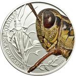 Silver Half Ounce 2010 Grasshopper: Photo Coin, Palau, Silver Half Ounce 2010 Grasshopper / thumbnail