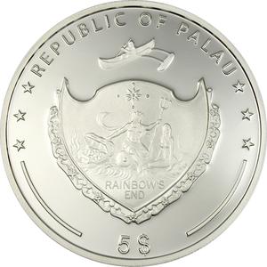 Palau / Silver Ounce of Luck - obverse photo