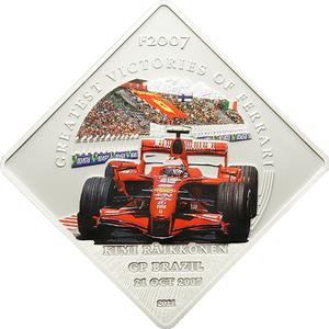 Palau / One Dollar 2011 Ferrari F2007 - K Raikkonen - reverse photo