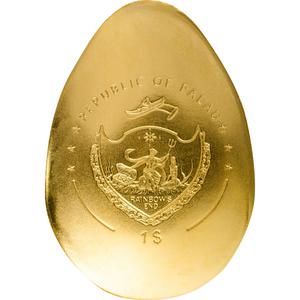 Palau / Gold Half Gram - Golden Dragon Egg - obverse photo