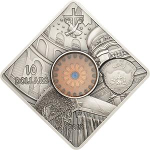 Palau / Silver Fifty Grams 2018 Holy Sepulchre Jerusalem - obverse photo