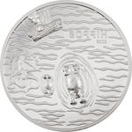 Palau / Silver Ounce 2023 Split Views - Hippos - obverse photo