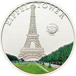 Five Dollars Silver 2010 Eiffel Tower: Photo Coin, Palau, Five Dollars Silver 2010 Eiffel Tower / thumbnail