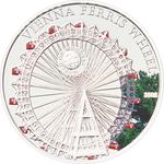 Five Dollars Silver 2012 Vienna Ferris Wheel: Photo Coin, Palau, Five Dollars Silver 2012 Vienna Ferris Wheel / thumbnail