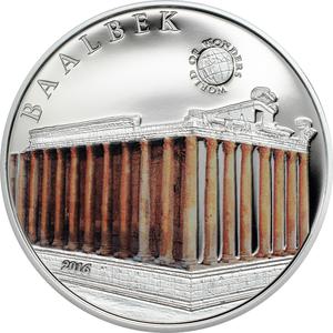 Palau / Five Dollars Silver 2016 Baalbek - reverse photo