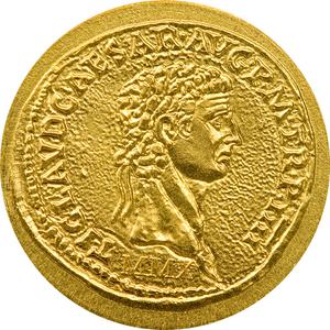 Palau / Gold Half Gram 2010 Claudius - reverse photo