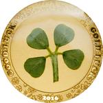 Gold Gram 2016 Four-leaf Clover: Photo Coin, Palau, Gold Gram 2016 Four-leaf Clover / thumbnail