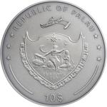 Silver Two Ounces 2020 Goose and Golden Egg: Photo Coin, Palau, Silver Two Ounces 2020 Goose and Golden Egg / thumbnail