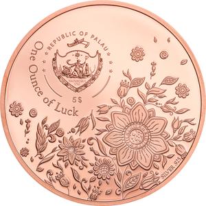 Palau / Silver Ounce of Luck 2020 - obverse photo