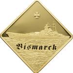 Gold Two and a Half Ounces 2009 Bismarck: Photo Coin, Palau, Gold Two and a Half Ounces 2009 Bismarck / thumbnail