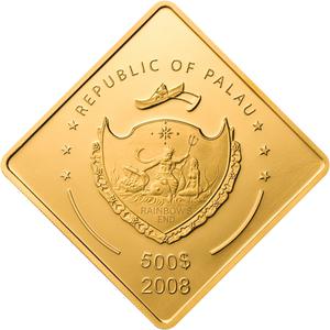 Palau / Gold Two and a Half Ounces 2008 Yamato - obverse photo