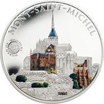 Five Dollars Silver 2016 Mont-Saint-Michel: Photo Coin, Palau, Five Dollars Silver 2015 Mont-Saint-Michel / thumbnail