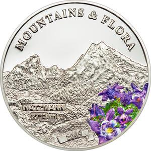 Palau / Five Dollars Silver 2009 Watzmann - reverse photo