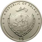 One Dollar 2006 Rainbow Lorikeet: Photo Coin, Palau, One Dollar 2006 Rainbow Lorikeet / thumbnail