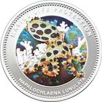 One Dollar 2012 Blue Ringed Octopus: Photo Coin, Palau, One Dollar 2012 Blue Ringed Octopus / thumbnail