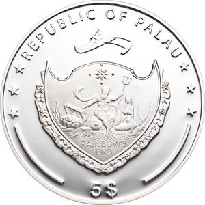 Palau / Five Dollars Silver 2013 Makalu - obverse photo