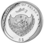 Silver Ounce 2019 Year of the Pig: Photo Coin, Palau, Silver Ounce 2019 Year of the Pig / thumbnail