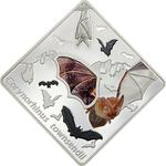 Silver Fifty Grams 2016 Glass Bat: Photo Coin, Palau, Silver Fifty Grams 2016 Glass Bat / thumbnail
