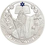 Silver Half Ounce 2017 Moses Crossing the Red Sea: Photo Coin, Palau, Silver Half Ounce 2017 Moses Crossing the Red Sea / thumbnail