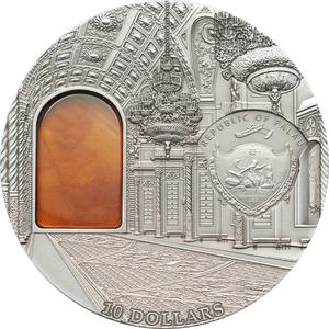 Palau / Silver Two Ounces 2012 Kremlin Amber Chamber - obverse photo