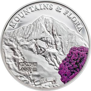 Palau / Five Dollars Silver 2014 Mönch - reverse photo