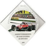One Dollar 2011 Ferrari 126 C2 - G Villeneuve: Photo Coin, Palau, One Dollar 2011 Ferrari 126 C2 - G Villeneuve / thumbnail