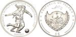 Five Dollars Silver 2007  Women's World Champion of Football: Photo Coin, Palau, Five Dollars Silver 2007  Women's World Champion of Football / thumbnail