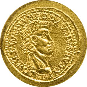 Palau / Gold Half Gram 2010 Caligula - reverse photo