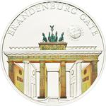 Five Dollars Silver 2012 Brandenburg Gate: Photo Coin, Palau, Five Dollars Silver 2012 Brandenburg Gate / thumbnail