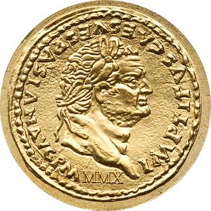 Palau / Gold Half Gram 2010 Titus - reverse photo