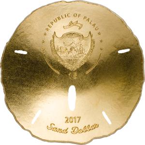 Palau / Gold Gram 2017 Sand Dollar - obverse photo