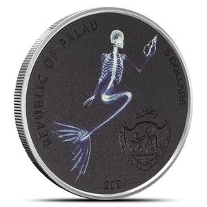 Palau / Silver Ounce 2024 The Last Mermaid - obverse photo