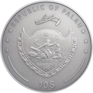 Palau / Silver Two Ounces 2020 Cat and Mice - obverse photo