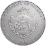 Silver Two Ounces 2020 Cat and Mice: Photo Coin, Palau, Silver Two Ounces 2020 Cat and Mice / thumbnail