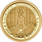 Gold Half Gram 2014 Egyptian Symbols - Ankh: Photo Coin, Palau, Gold Half Gram 2014 Egyptian Symbols - Ankh / thumbnail
