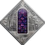 Silver Fifty Grams 2015 Canterbury Cathedral: Photo Coin, Palau, Silver Fifty Grams 2015 Canterbury Cathedral / thumbnail